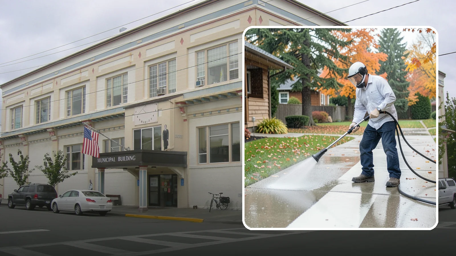 Front Walkway Washing in Anacortes, Skagit County, WA - Wash the main front walkway to lift the leading edge of your home's curb appeal.