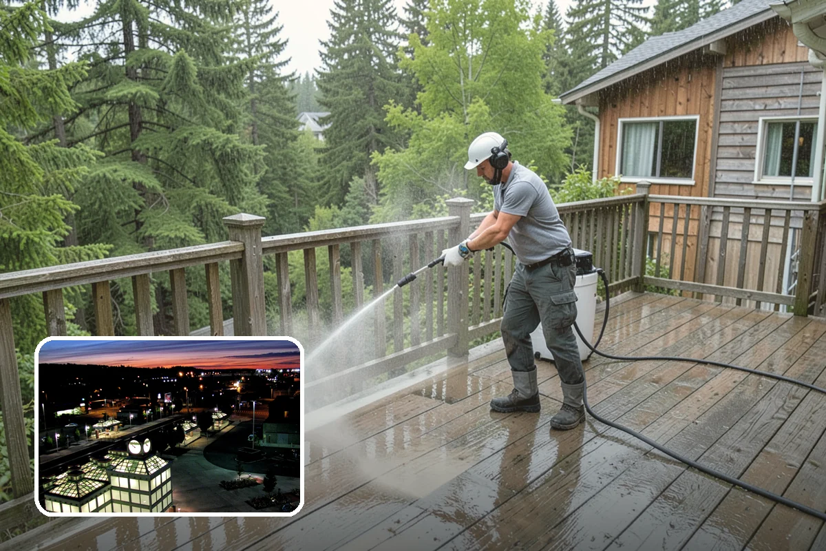 Front Walkway Washing in Auburn, King County, WA - Boosts curb appeal along the primary approach