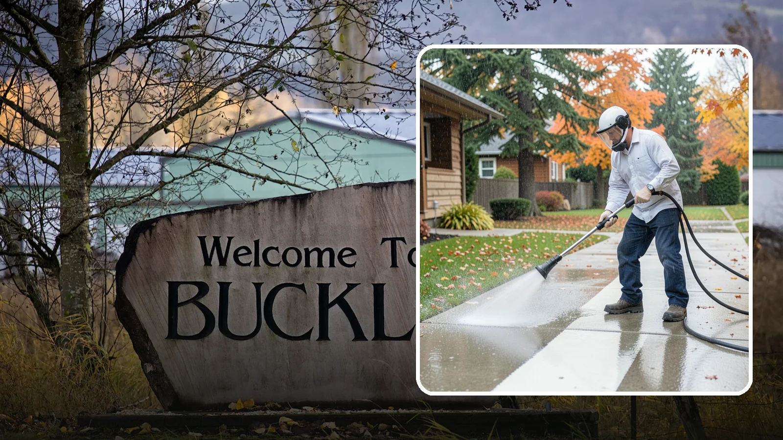 Front Walkway Washing in Buckley, Pierce County, WA - Wash the main front walkway to lift the leading edge of your home's curb appeal.