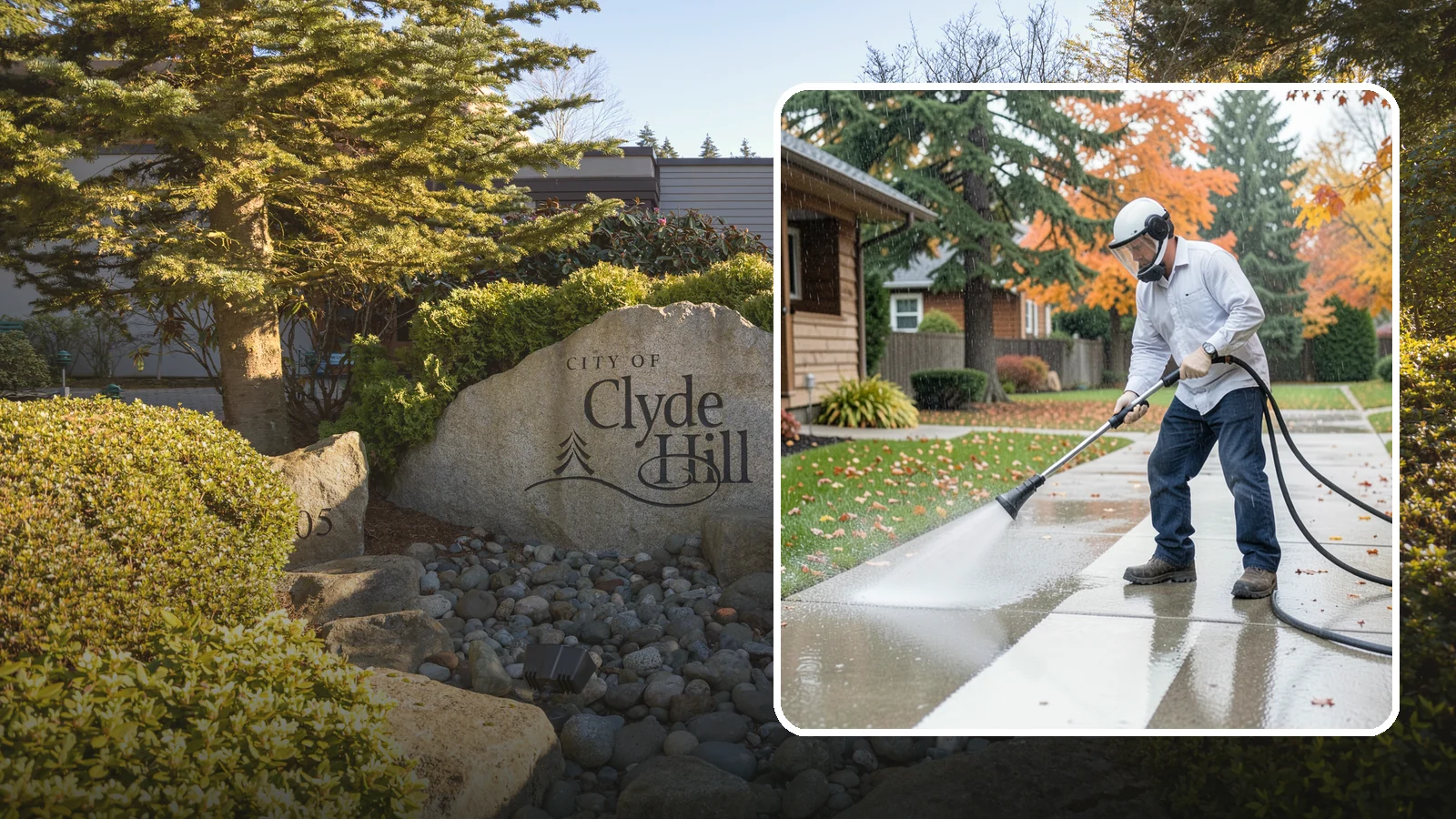 Front Walkway Washing in Clyde Hill, King County, WA - Wash the main front walkway to lift the leading edge of your home's curb appeal.