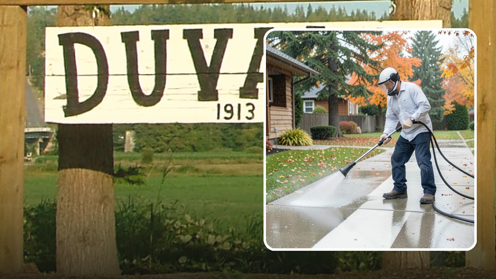 Front Walkway Washing in Duvall, King County, WA - Wash the main front walkway to lift the leading edge of your home's curb appeal.