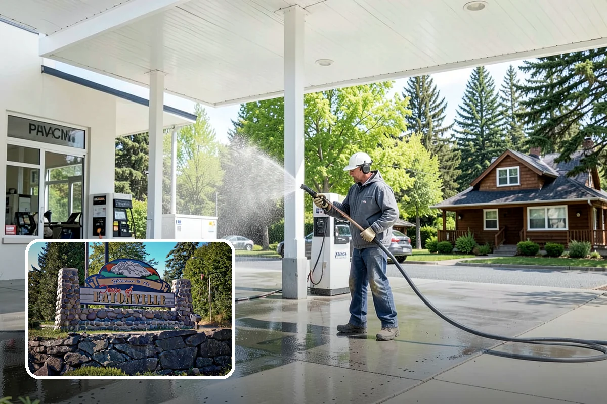 Front Walkway Washing in Eatonville, Pierce County, WA - Boosts curb appeal along the primary approach