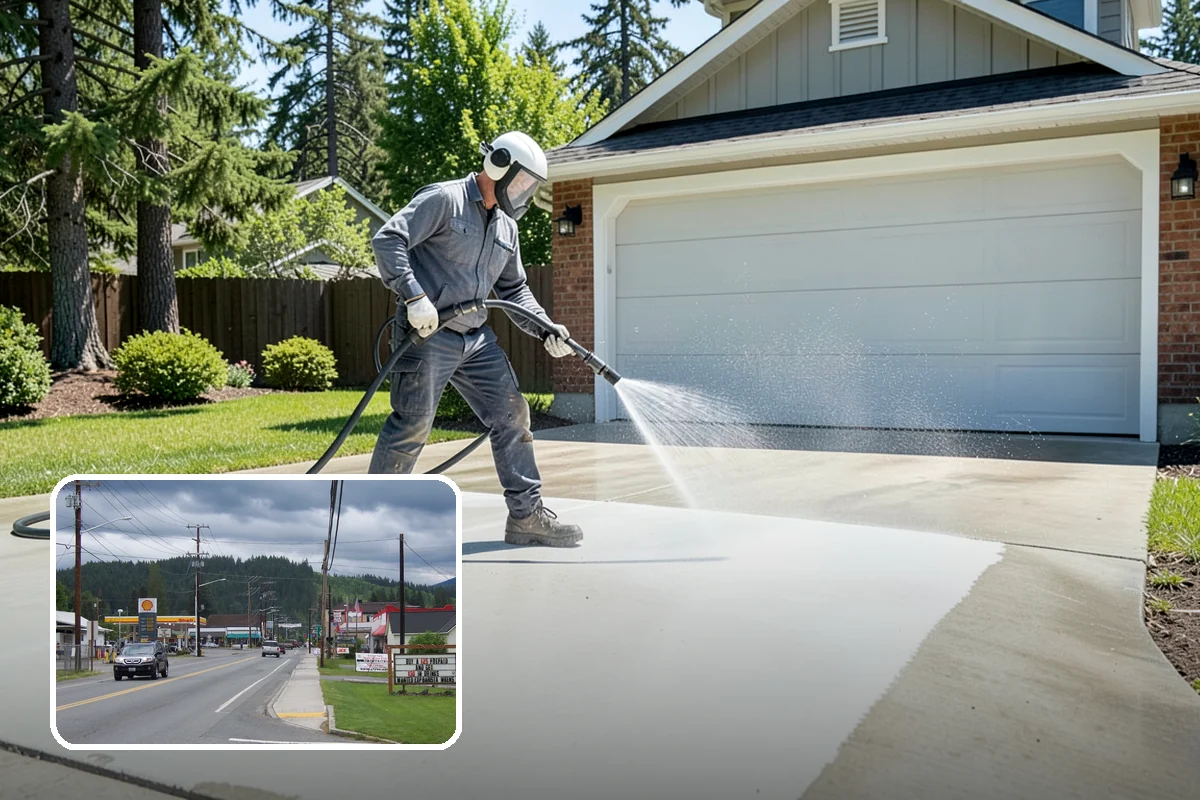 Front Walkway Washing in Granite Falls, Snohomish County, WA - Boosts curb appeal along the primary approach