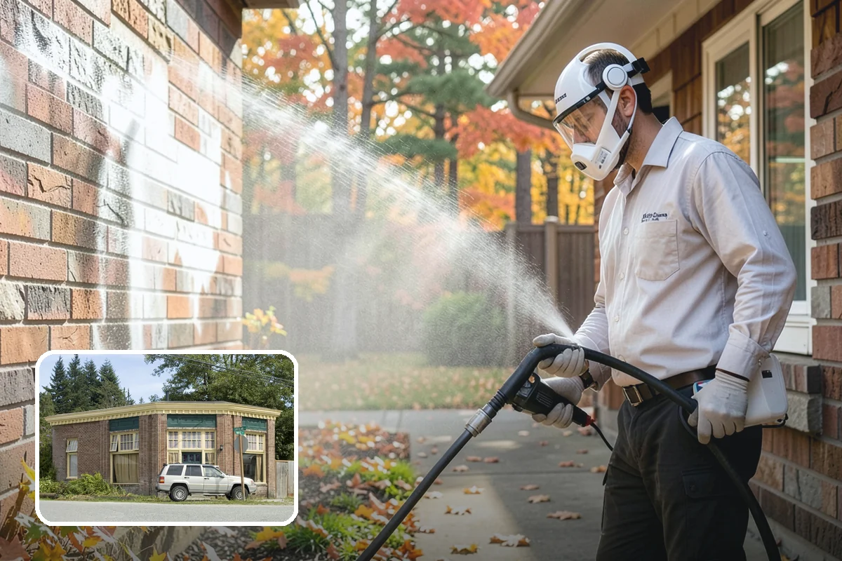 Front Walkway Washing in Hamilton, Skagit County, WA - Boosts curb appeal along the primary approach
