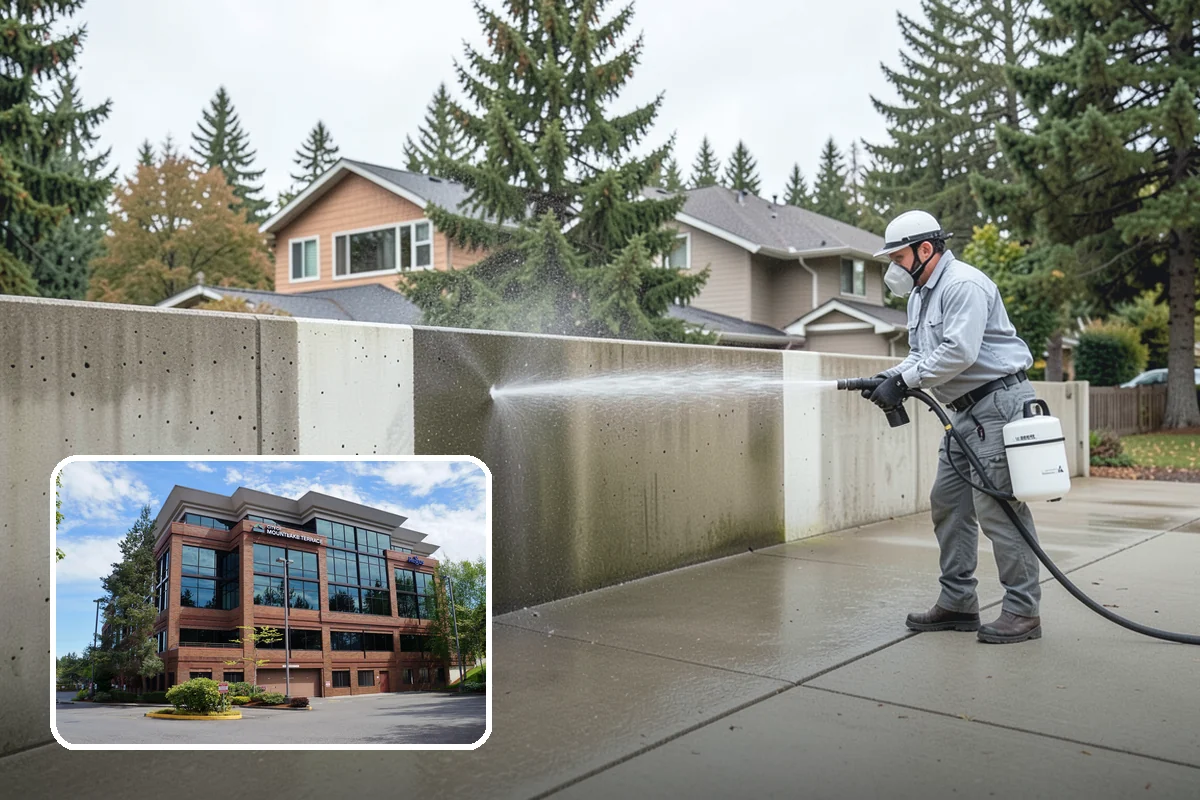Front Walkway Washing in Mountlake Terrace, Snohomish County, WA - Boosts curb appeal along the primary approach