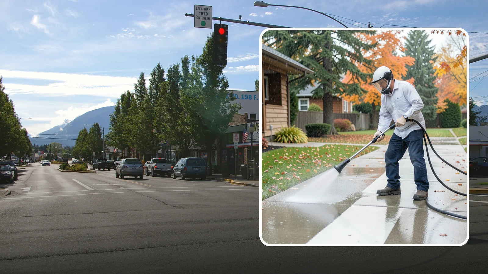 Front Walkway Washing in North Bend, King County, WA - Wash the main front walkway to lift the leading edge of your home's curb appeal.