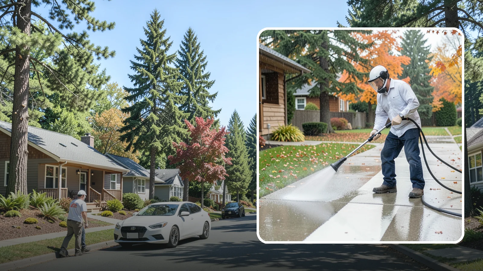 Front Walkway Washing in Orting, Pierce County, WA - Wash the main front walkway to lift the leading edge of your home's curb appeal.