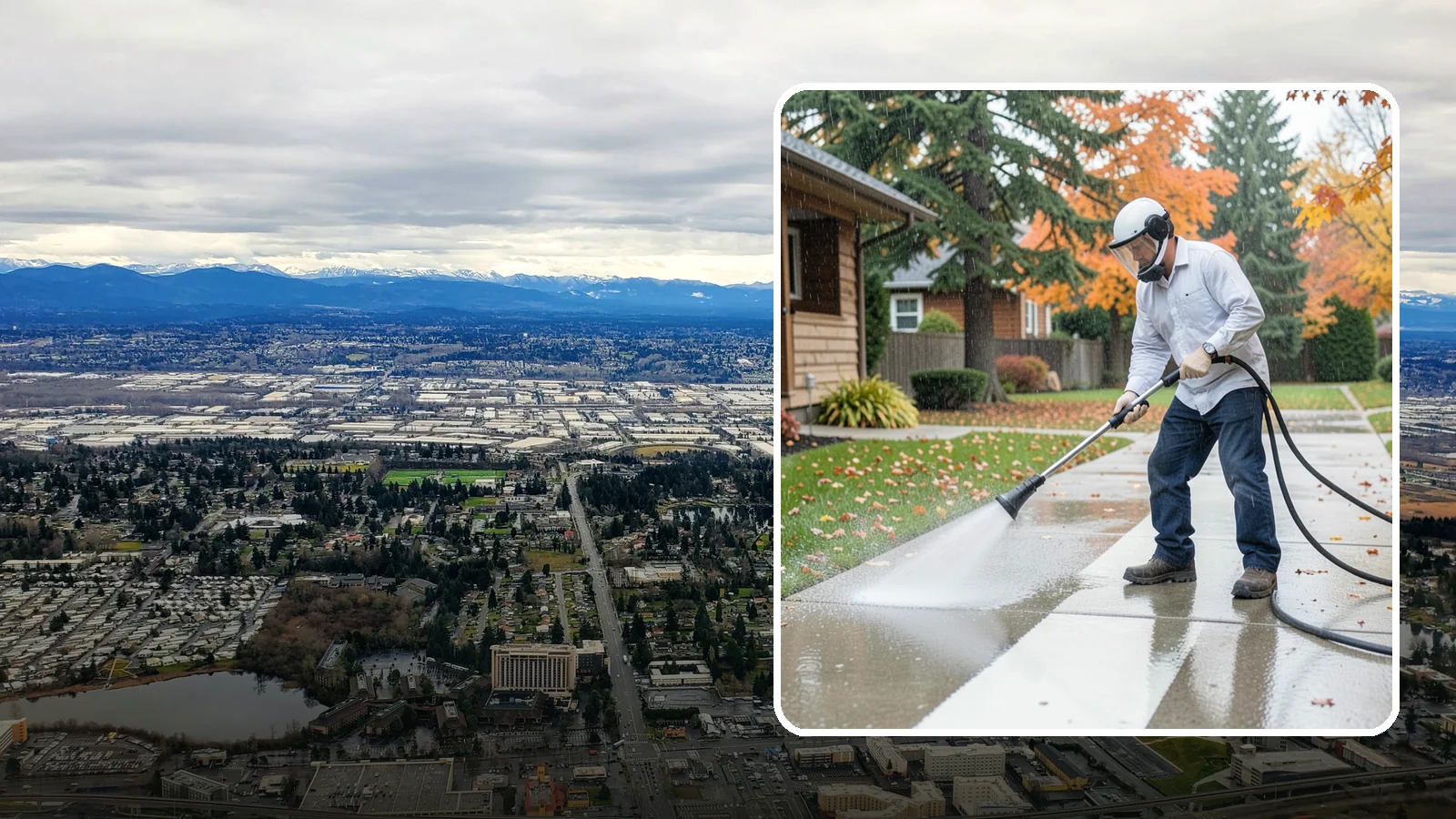 Front Walkway Washing in SeaTac, King County, WA - Wash the main front walkway to lift the leading edge of your home's curb appeal.