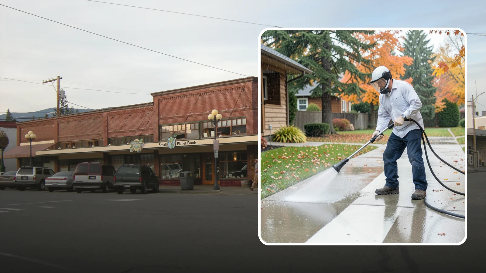 Front Walkway Washing in Sedro-Woolley, Skagit County, WA - Wash the main front walkway to lift the leading edge of your home's curb appeal.
