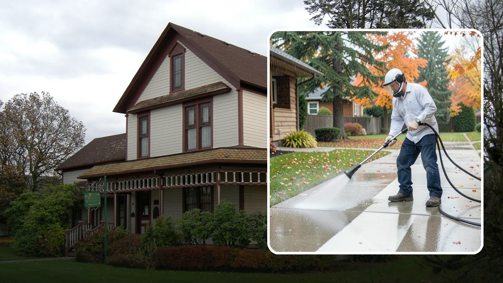 Front Walkway Washing in Sumner, Pierce County, WA - Wash the main front walkway to lift the leading edge of your home's curb appeal.