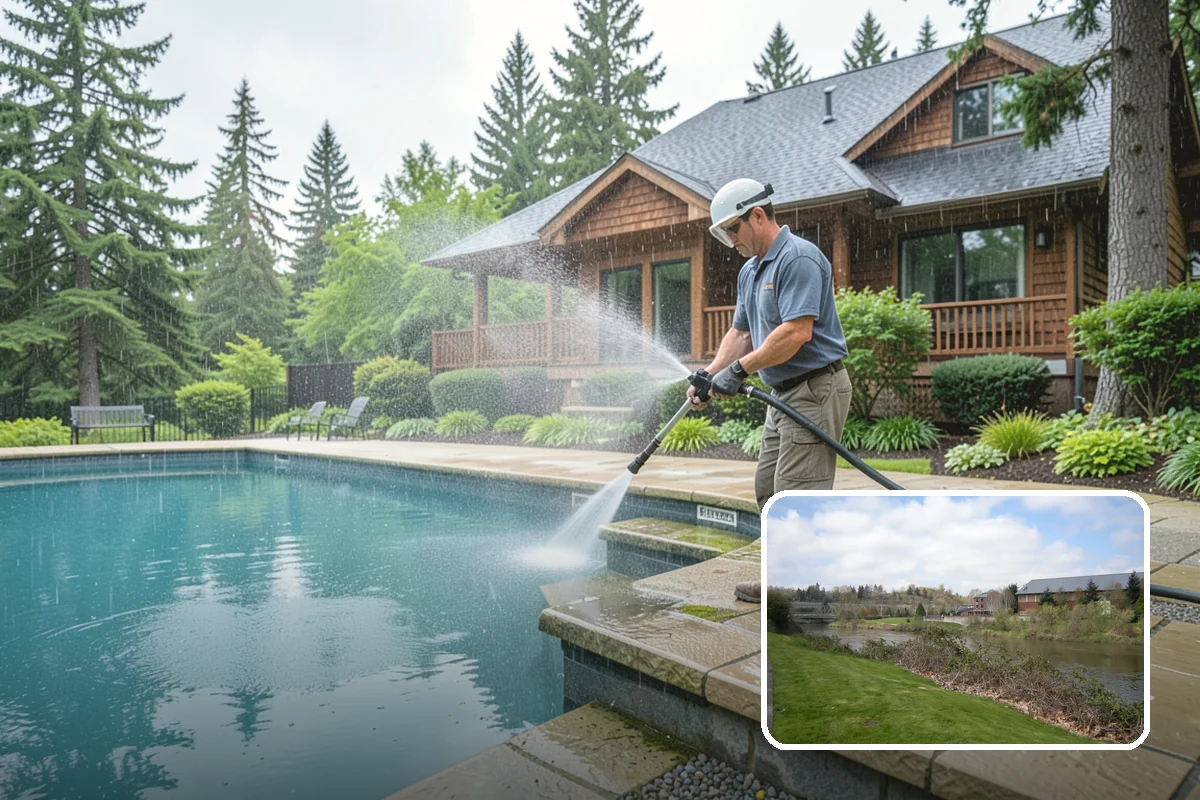 Front Walkway Washing in Tukwila, King County, WA - Boosts curb appeal along the primary approach