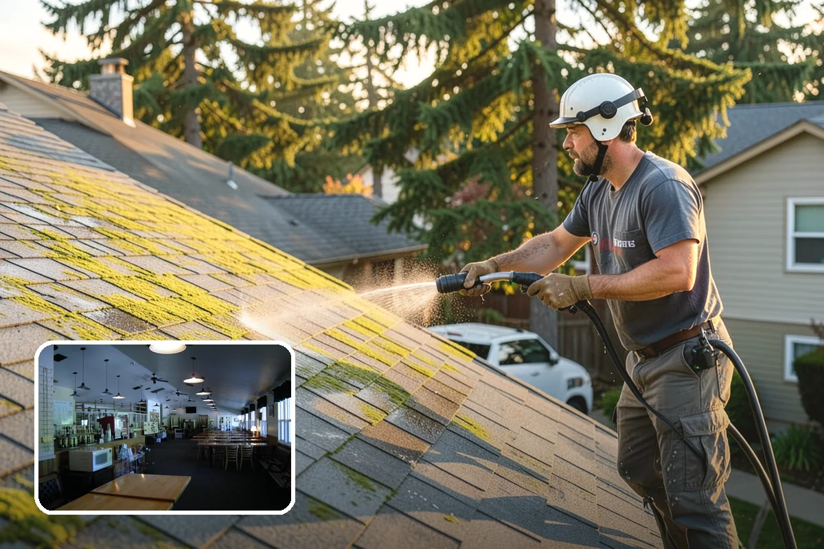 Full Exterior Cleaning Package in Black Diamond, King County, WA - Covers the entire exterior in one coordinated project