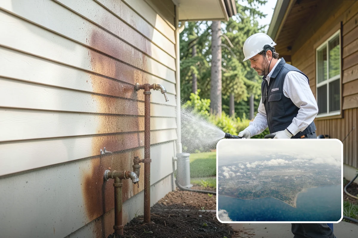 Full Exterior Cleaning Package in Burien, King County, WA - Covers the entire exterior in one coordinated project
