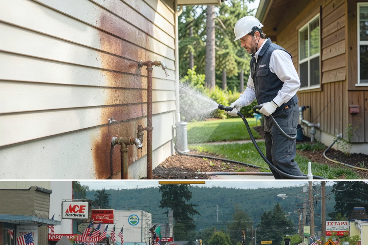 Full Exterior Cleaning Package in Carnation, King County, WA - A summer booking gives the whole property time to dry between stages and hold its clean finish.