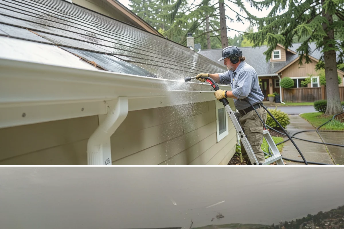 Full Exterior Cleaning Package in Des Moines, King County, WA - A summer booking gives the whole property time to dry between stages and hold its clean finish.