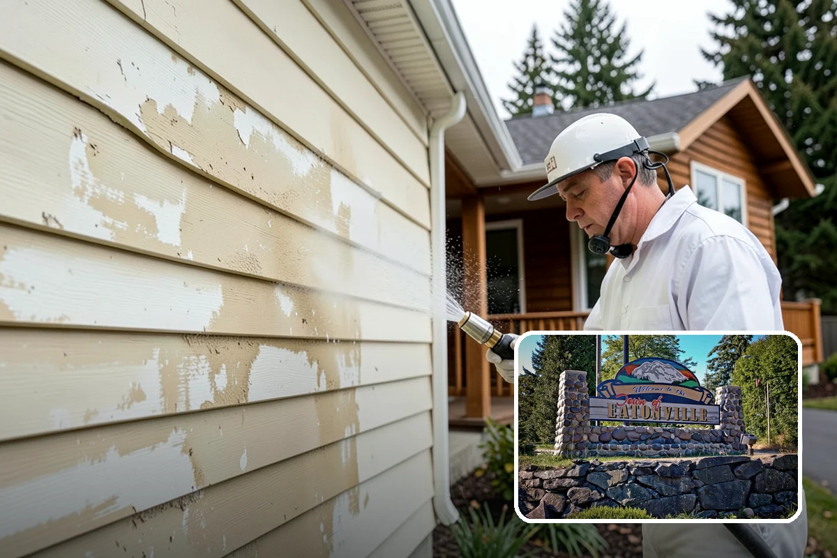 Full Exterior Cleaning Package in Eatonville, Pierce County, WA - Covers the entire exterior in one coordinated project