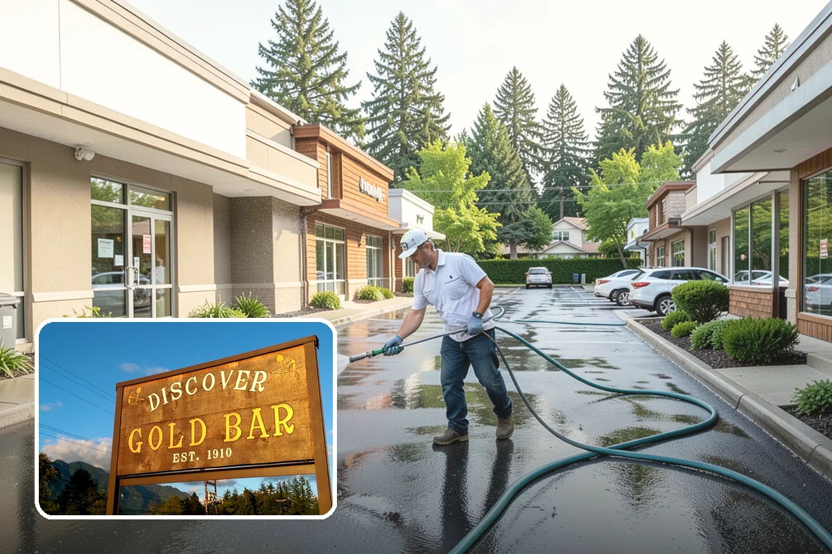 Full Exterior Cleaning Package in Gold Bar, Snohomish County, WA - Covers the entire exterior in one coordinated project