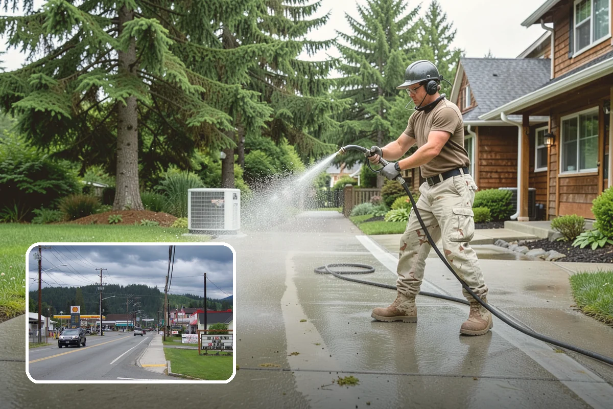 Full Exterior Cleaning Package in Granite Falls, Snohomish County, WA - Covers the entire exterior in one coordinated project
