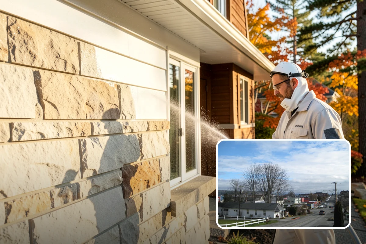 Full Exterior Cleaning Package in Langley, Island County, WA - Covers the entire exterior in one coordinated project