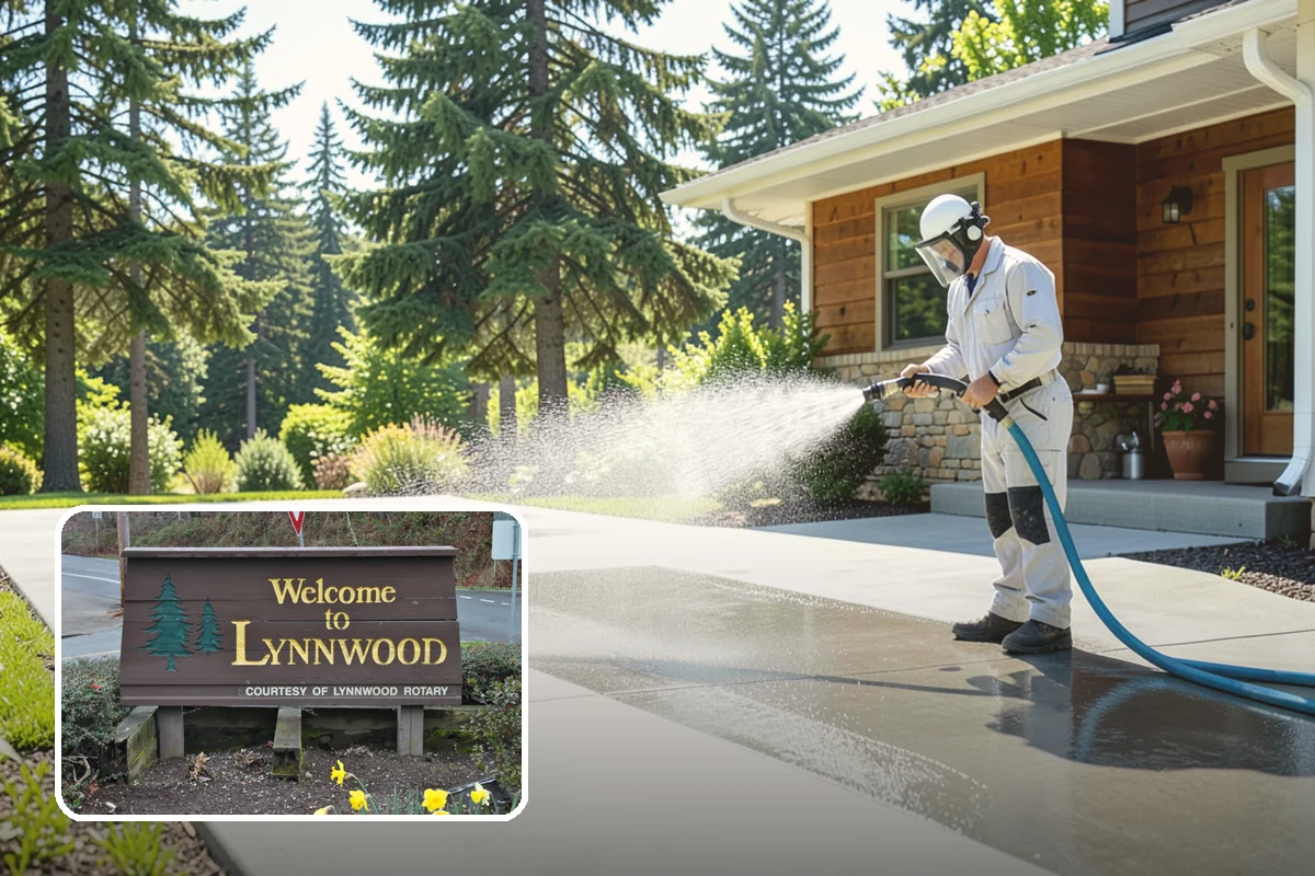 Full Exterior Cleaning Package in Lynnwood, Snohomish County, WA - Covers the entire exterior in one coordinated project