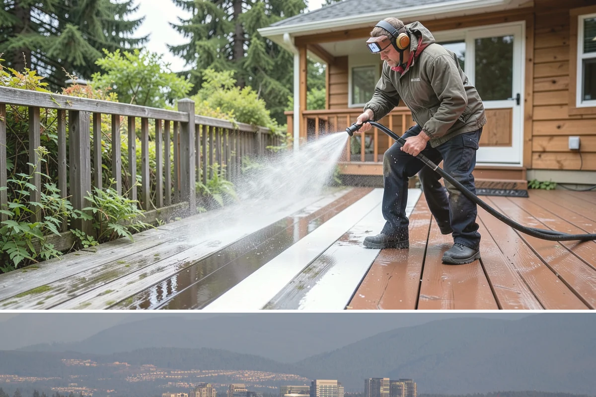 Full Exterior Cleaning Package in Medina, King County, WA - A summer booking gives the whole property time to dry between stages and hold its clean finish.