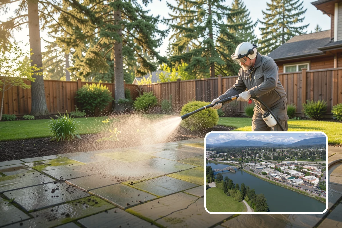 Full Exterior Cleaning Package in Mount Vernon, Skagit County, WA - Covers the entire exterior in one coordinated project