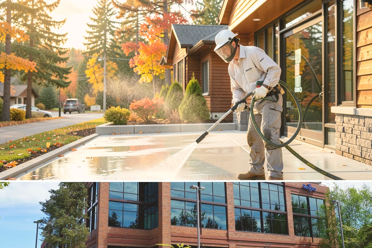 Full Exterior Cleaning Package in Mountlake Terrace, Snohomish County, WA - A summer booking gives the whole property time to dry between stages and hold its clean finish.