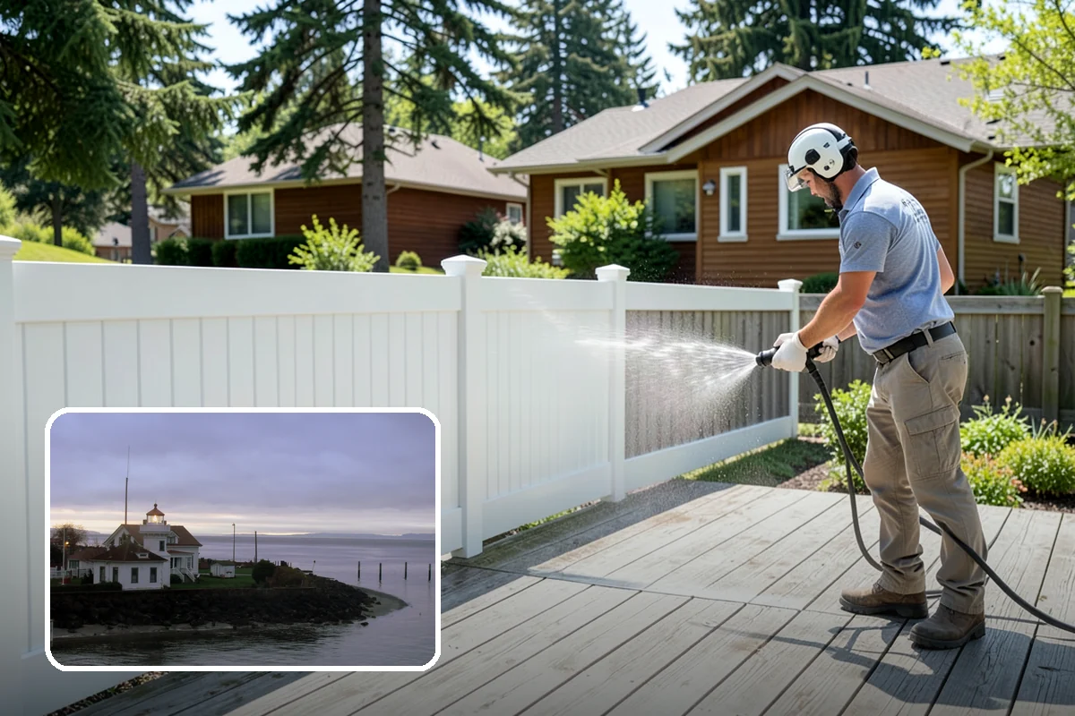 Full Exterior Cleaning Package in Mukilteo, Snohomish County, WA - Covers the entire exterior in one coordinated project
