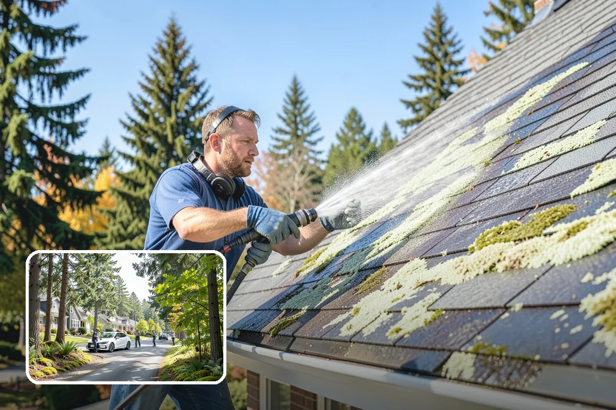 Full Exterior Cleaning Package in Normandy Park, King County, WA - Covers the entire exterior in one coordinated project