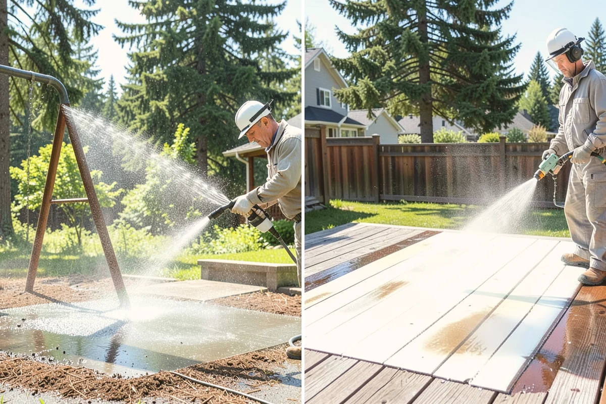 Full Exterior Cleaning Package in Sammamish, King County, WA - Soft wash the roof and treat moss and streaking