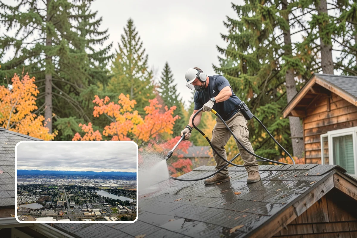 Full Exterior Cleaning Package in SeaTac, King County, WA - Covers the entire exterior in one coordinated project