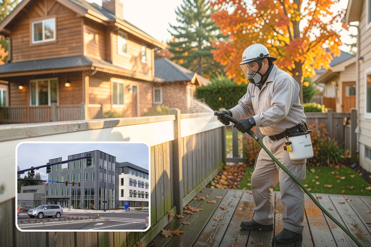 Full Exterior Cleaning Package in Shoreline, King County, WA - Covers the entire exterior in one coordinated project