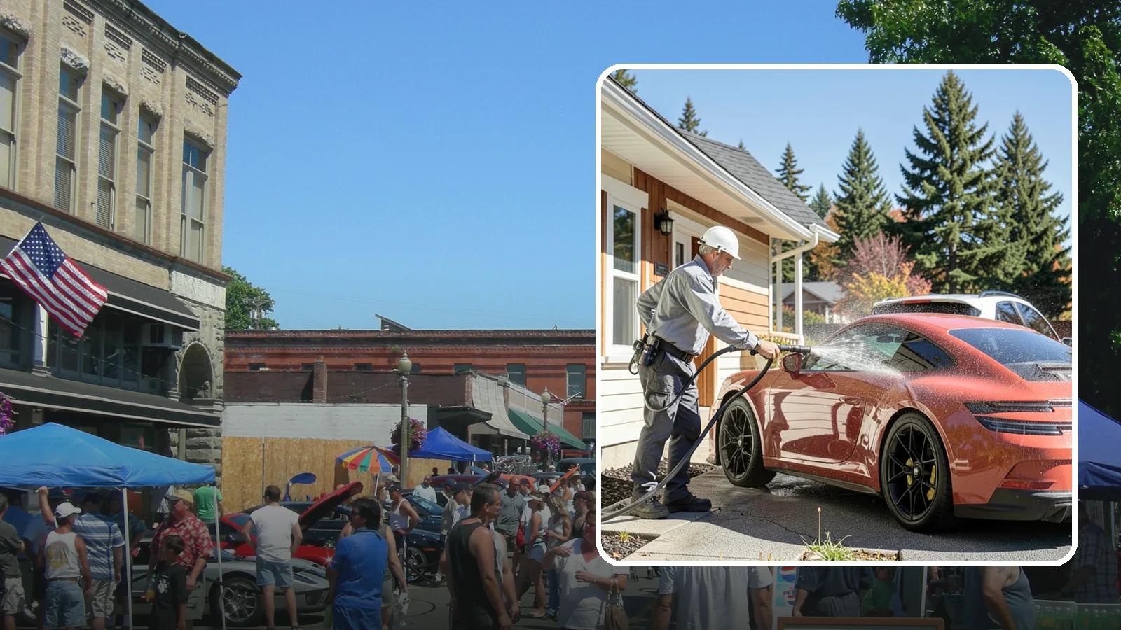 Full Exterior Cleaning Package in Snohomish, Snohomish County, WA - We clean every exterior surface, from roof and siding to driveway and walkways, for a top-to-bottom property reset.