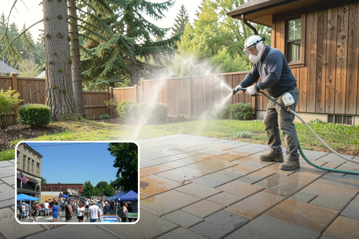 Full Exterior Cleaning Package in Snohomish, Snohomish County, WA - Covers the entire exterior in one coordinated project