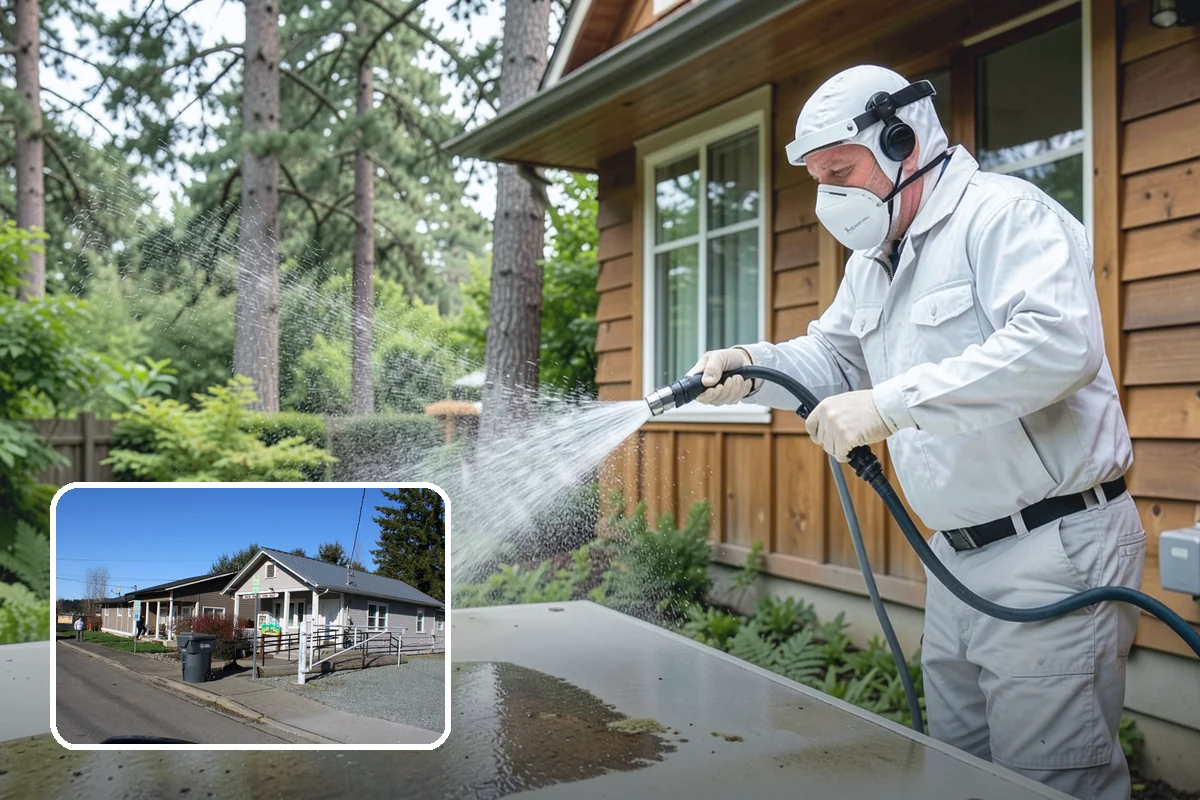 Full Exterior Cleaning Package in South Prairie, Pierce County, WA - Covers the entire exterior in one coordinated project