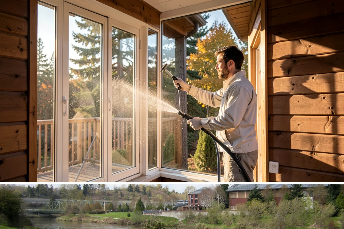 Full Exterior Cleaning Package in Tukwila, King County, WA - A summer booking gives the whole property time to dry between stages and hold its clean finish.