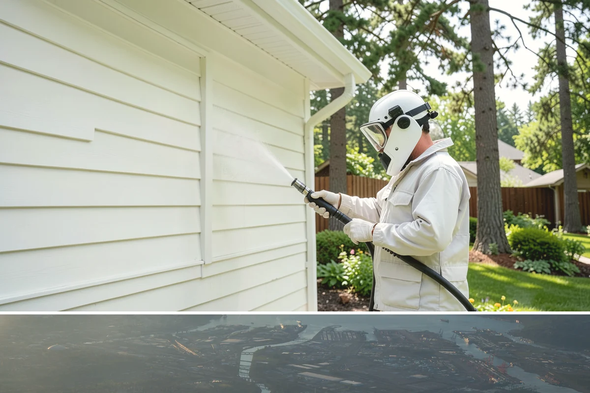 Garage Door Washing in Fife, Pierce County, WA - Spring is ideal for clearing the heavy cedar and cottonwood pollen that coats doors after a wet Northwest winter.