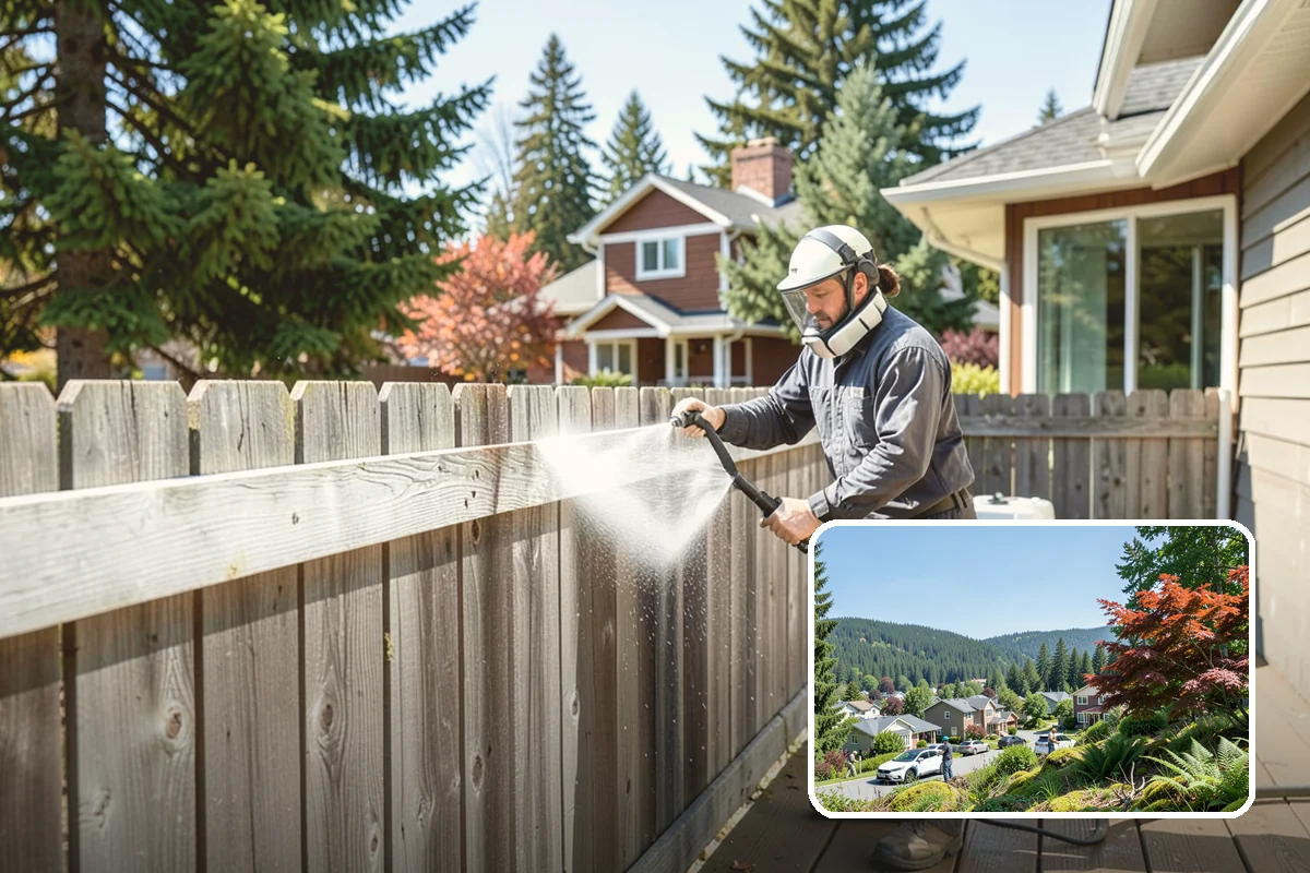 Garage Door Washing in Index, Snohomish County, WA - Brightens the most prominent surface on your home's front elevation