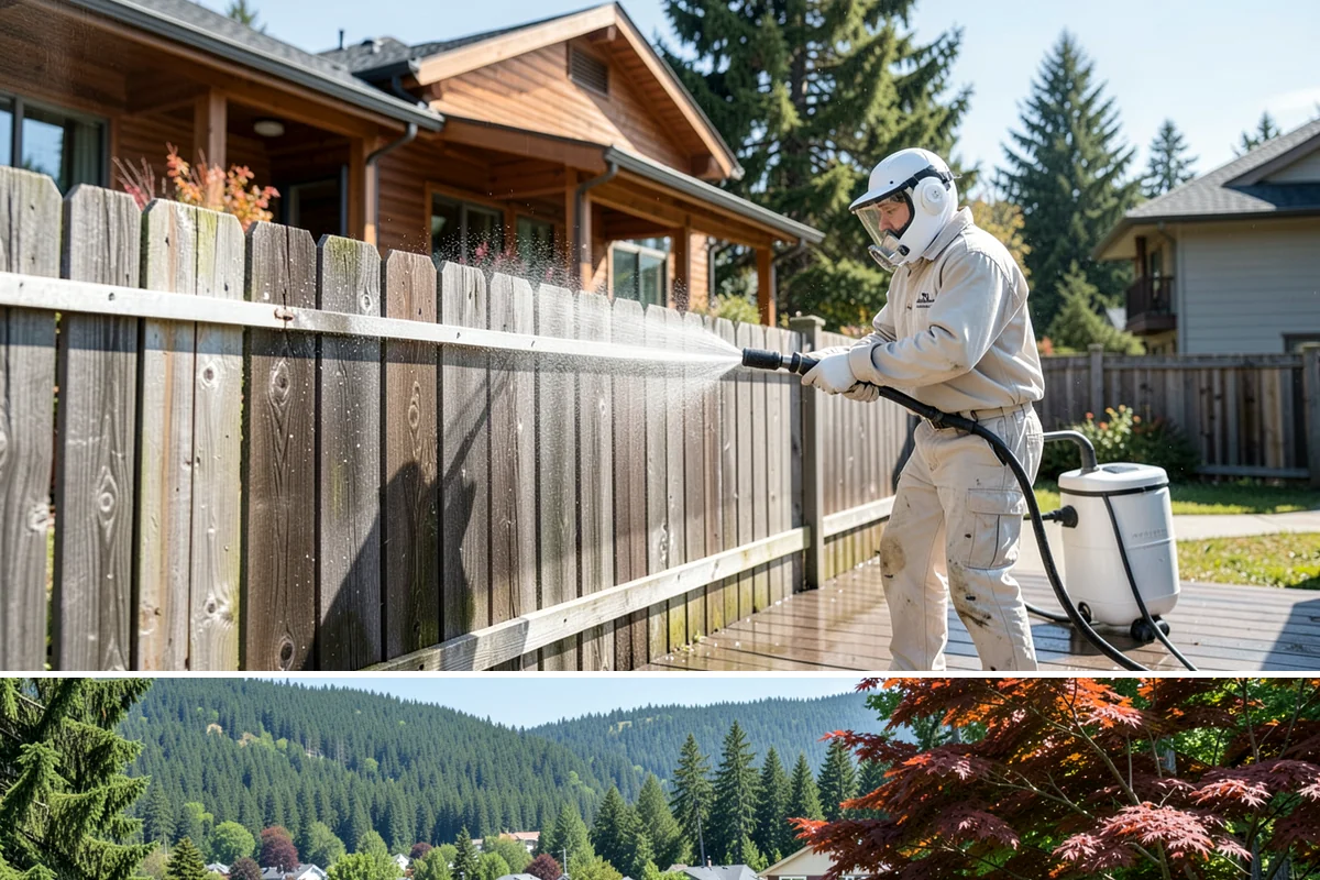 Garage Door Washing in Index, Snohomish County, WA - Spring is ideal for clearing the heavy cedar and cottonwood pollen that coats doors after a wet Northwest winter.