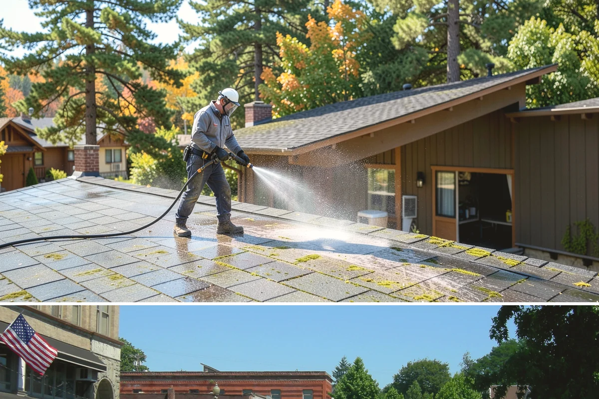 Garage Door Washing in Snohomish, Snohomish County, WA - Spring is ideal for clearing the heavy cedar and cottonwood pollen that coats doors after a wet Northwest winter.