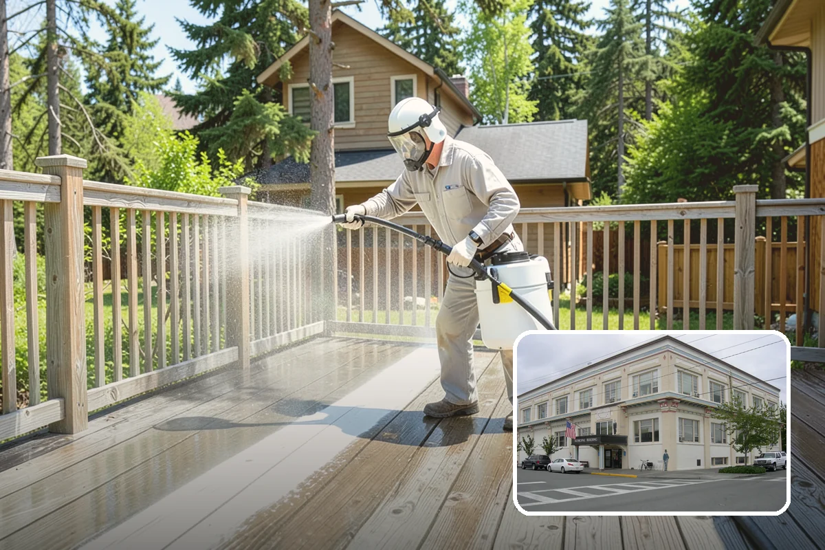 Garage Floor Cleaning in Anacortes, Skagit County, WA - Cuts through years of oil, brake dust, and tracked-in road salt