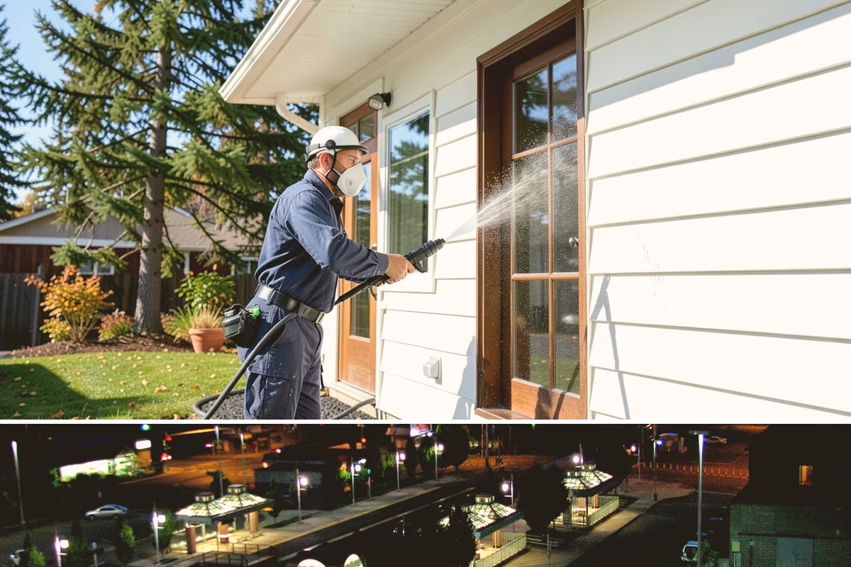 Garage Floor Cleaning in Auburn, King County, WA - Because a garage floor is sheltered, this service works year-round, though winter is popular when homeowners prep for coating...