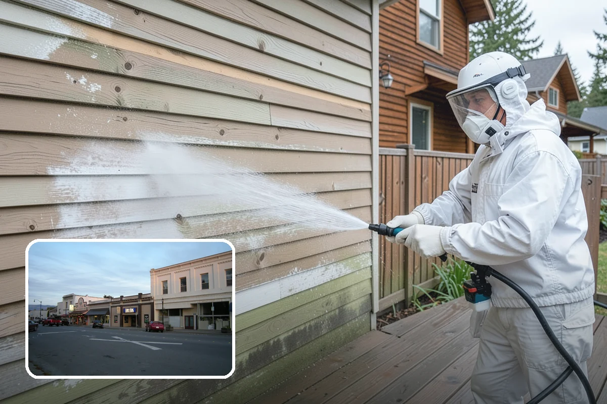 Garage Floor Cleaning in Burlington, Skagit County, WA - Cuts through years of oil, brake dust, and tracked-in road salt