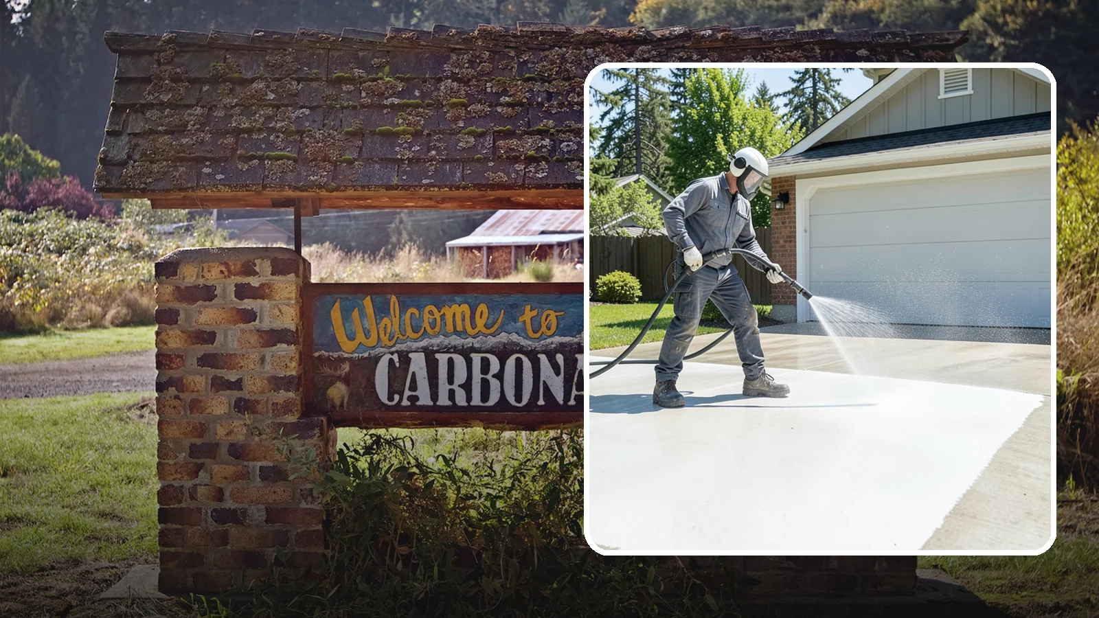 Garage Floor Cleaning in Carbonado, Pierce County, WA - Deep-clean oil-soaked, dusty garage floors to a bright, safer surface ready for parking or coating.