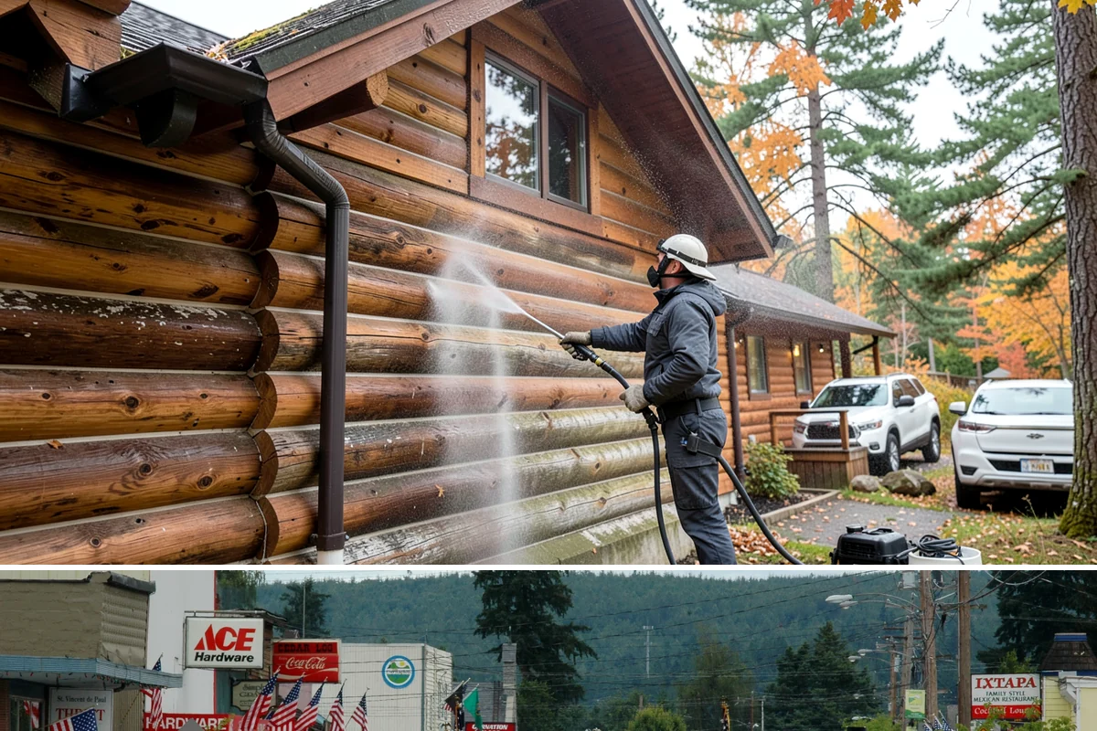 Garage Floor Cleaning in Carnation, King County, WA - Because a garage floor is sheltered, this service works year-round, though winter is popular when homeowners prep for coating...
