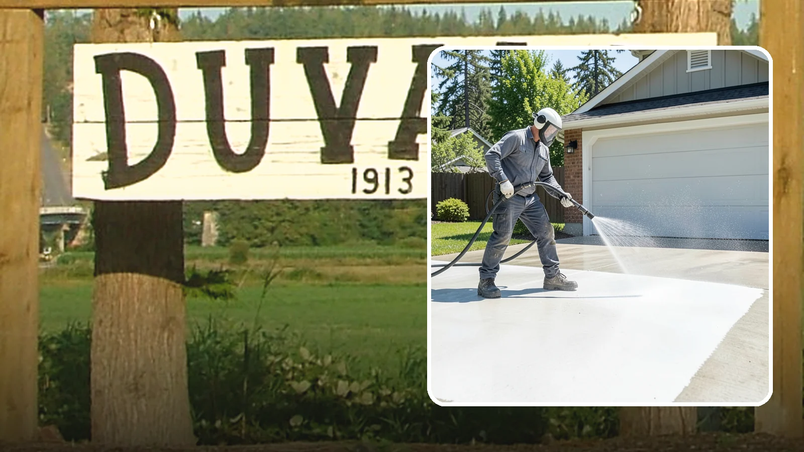 Garage Floor Cleaning in Duvall, King County, WA - Deep-clean oil-soaked, dusty garage floors to a bright, safer surface ready for parking or coating.