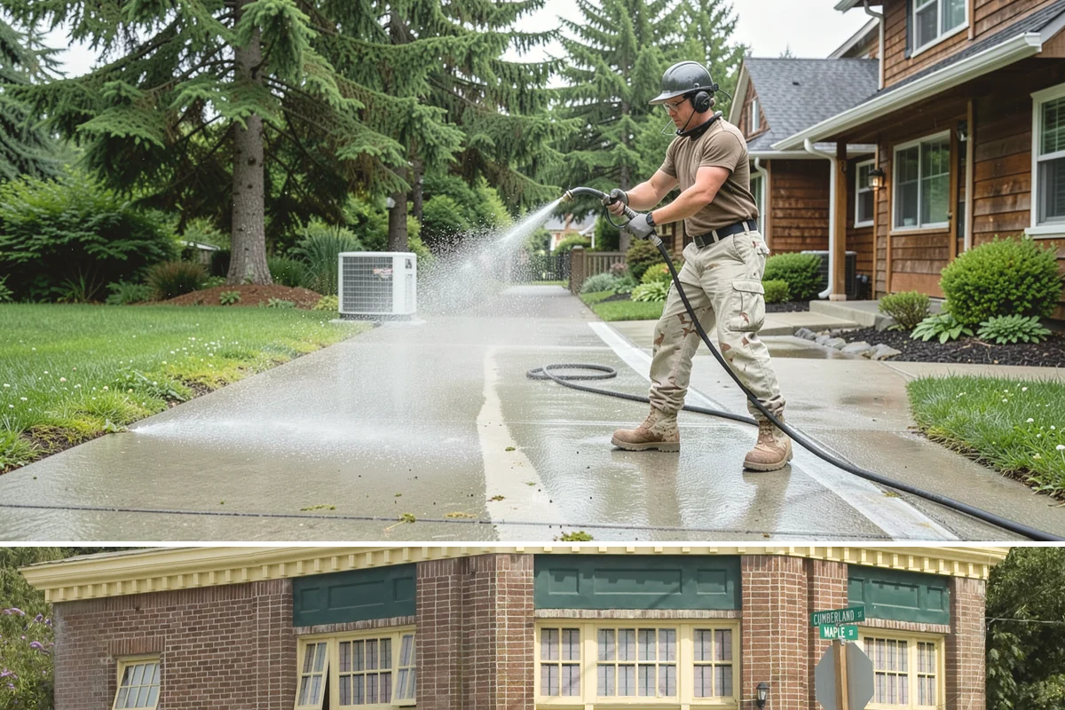 Garage Floor Cleaning in Hamilton, Skagit County, WA - Because a garage floor is sheltered, this service works year-round, though winter is popular when homeowners prep for coating...