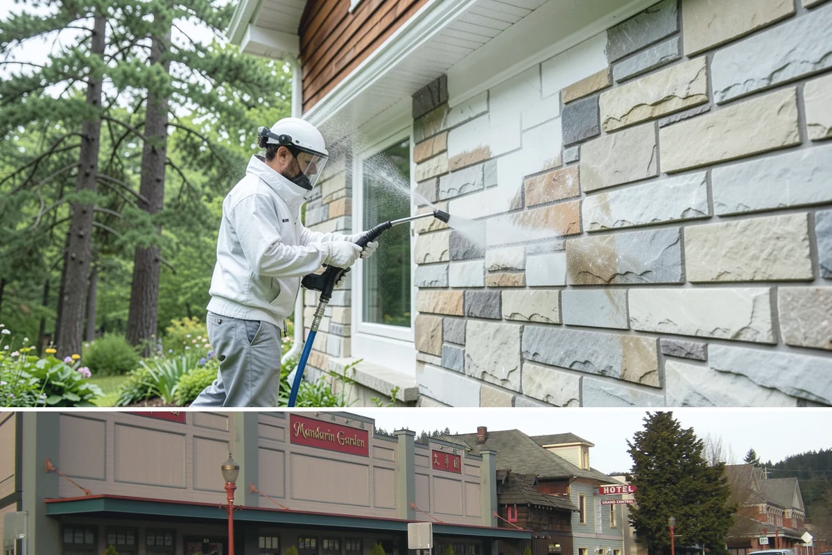 Garage Floor Cleaning in Issaquah, King County, WA - Because a garage floor is sheltered, this service works year-round, though winter is popular when homeowners prep for coating...