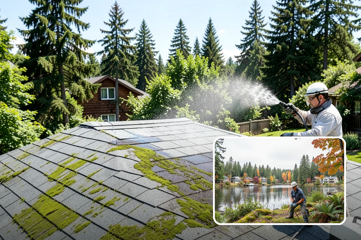 Garage Floor Cleaning in La Conner, Skagit County, WA - Cuts through years of oil, brake dust, and tracked-in road salt