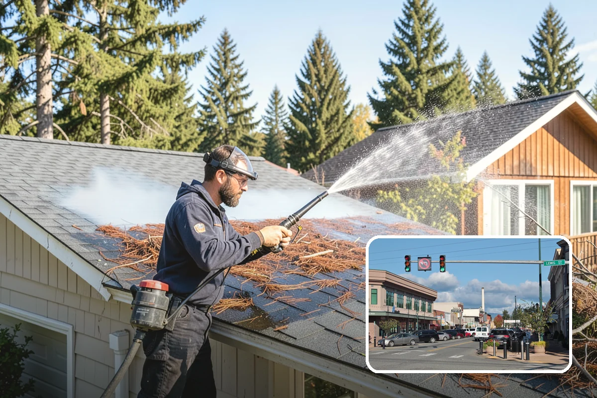 Garage Floor Cleaning in Monroe, Snohomish County, WA - Cuts through years of oil, brake dust, and tracked-in road salt